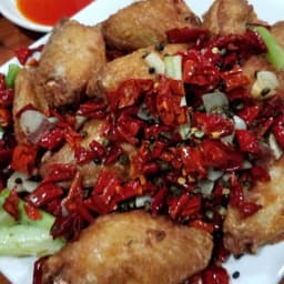 Szechuan Peppery Chicken Wings